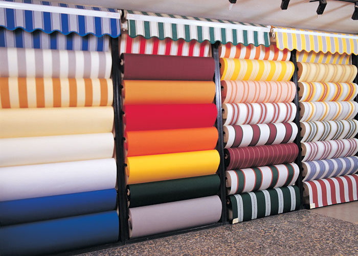 ტენტის ქსოვილები ფერებში