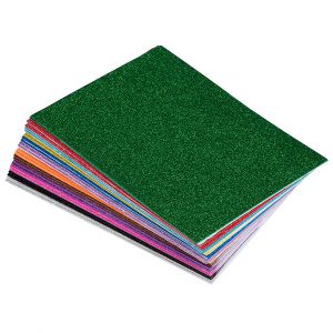 შესაფ. მასალა მოციმციმე ფხვნილით